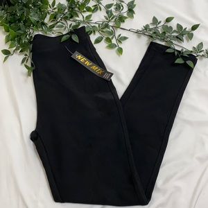 Black Fashion Nova sculpting pants